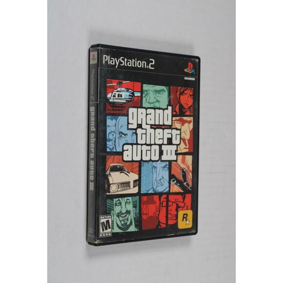 Grand Theft Auto III (Sony PlayStation 2, PS2) GTA3, No manual, tested - Picture 2 of 7